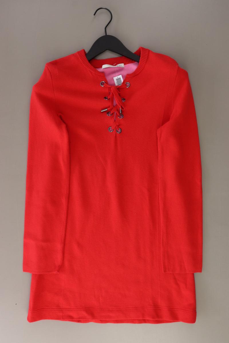 Oui Strickkleid Gr. M Langarm rot