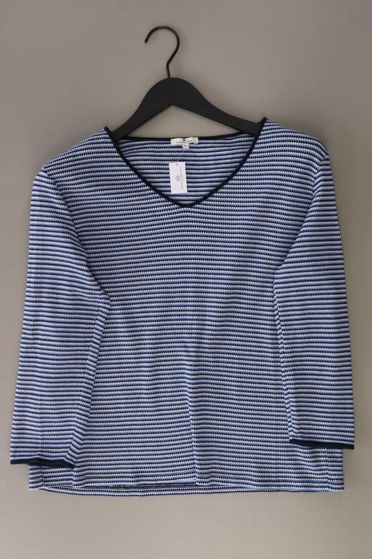 Tom Tailor Feinstrickpullover Gr. L blau aus Baumwolle