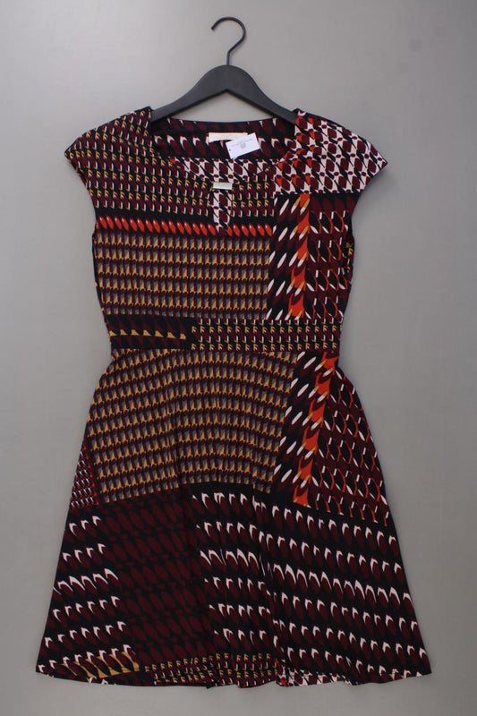 Lady Lol Paris Kleid Gr. M geometrisches Muster neuwertig Kurzarm mehrfarbig