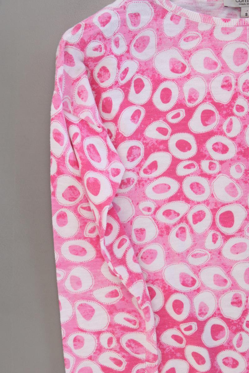comma, Feinstrickpullover Gr. S neuwertig pink aus Baumwolle