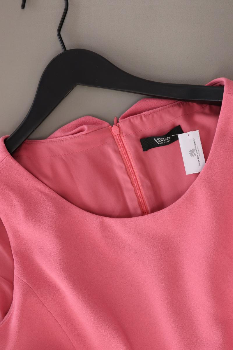 s.Oliver Black Label Etuikleid Gr. 46 Ärmellos rosa aus Polyester