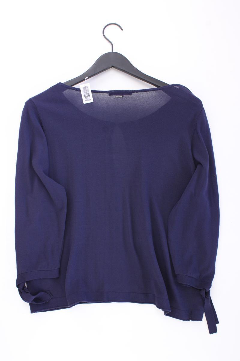 s.Oliver Strickjacke Gr. 44 3/4 Ärmel blau aus Viskose