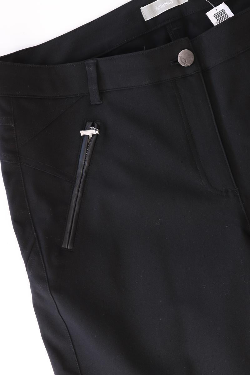 Fransa Stoffhose Gr. 44 schwarz aus Polyester