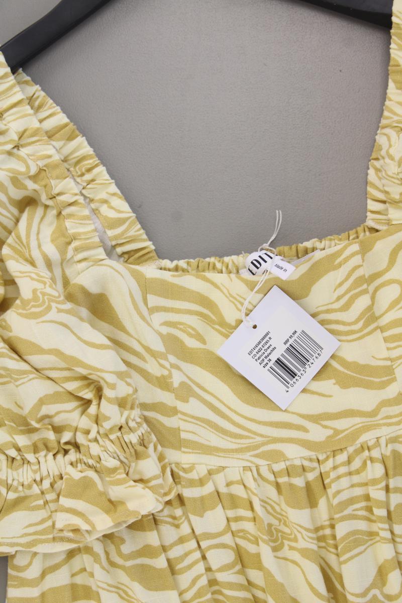 EDITED Maxikleid Gr. 36 neu mit Etikett Neupreis: 99,9€! 3/4 Ärmel gelb