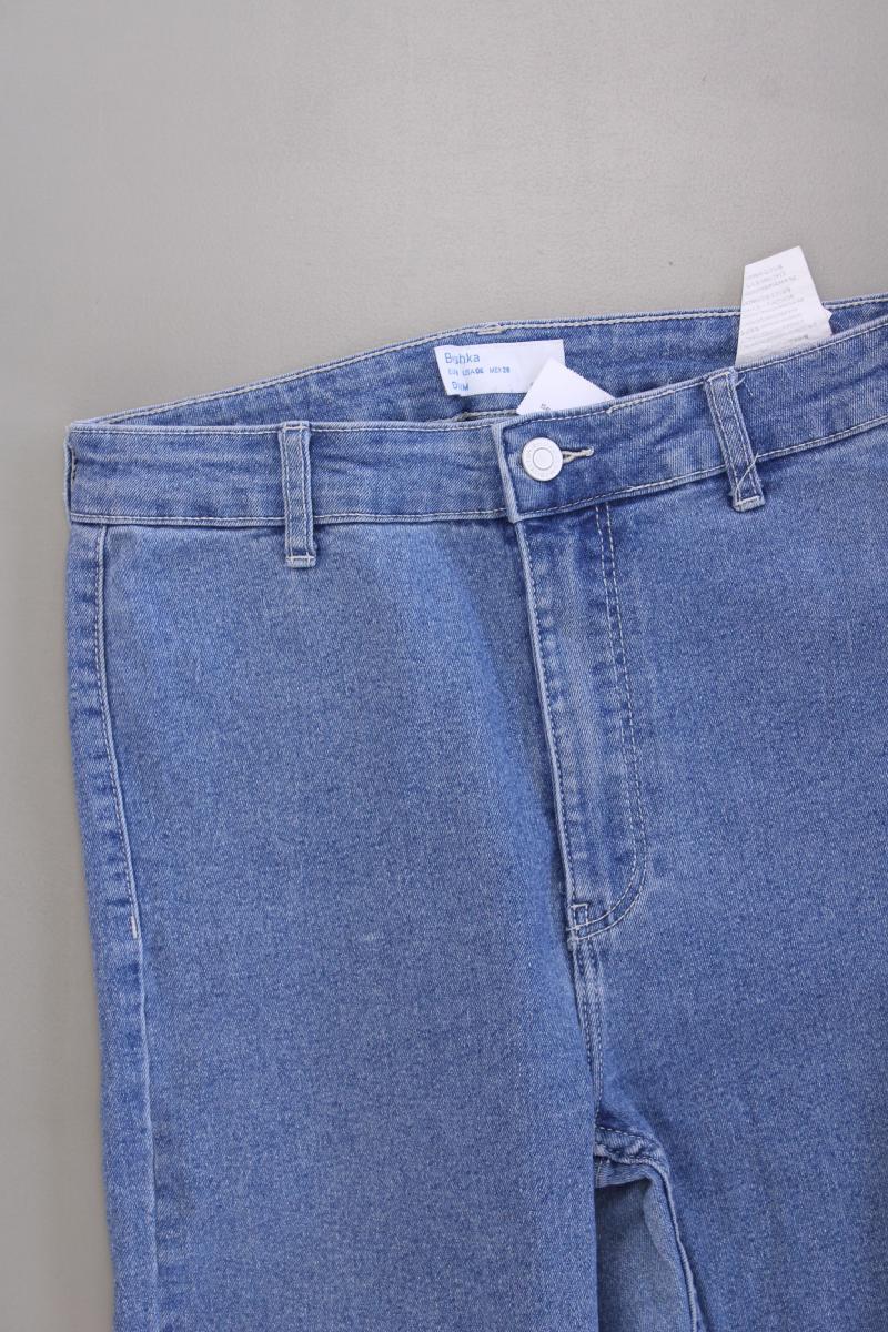 Bershka Skinny Jeans Gr. 38 blau aus Baumwolle