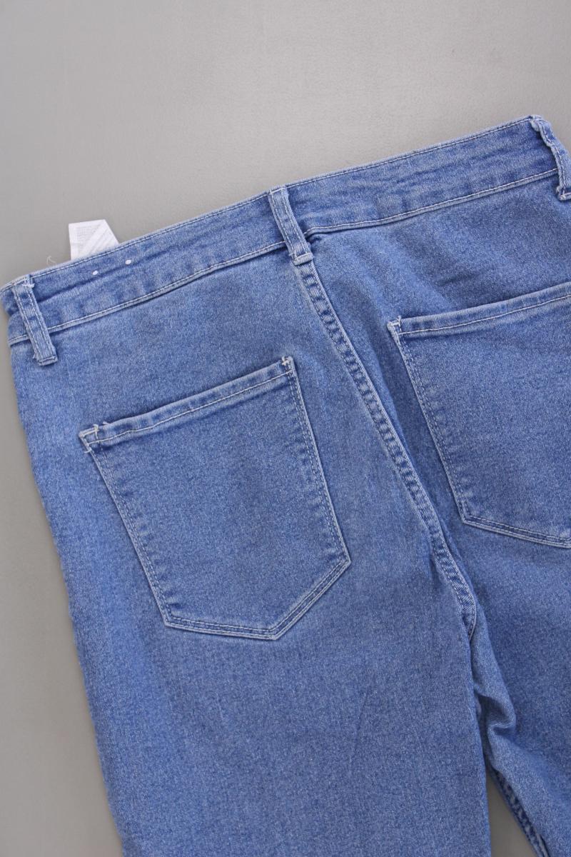 Bershka Skinny Jeans Gr. 38 blau aus Baumwolle