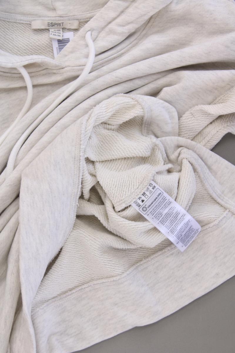 Esprit Kapuzenshirt Pulloverstoff Gr. XL/XXL neuwertig creme aus Baumwolle