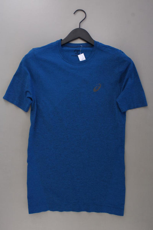 Asics Sportshirt für Herren Gr. M neuwertig Kurzarm blau