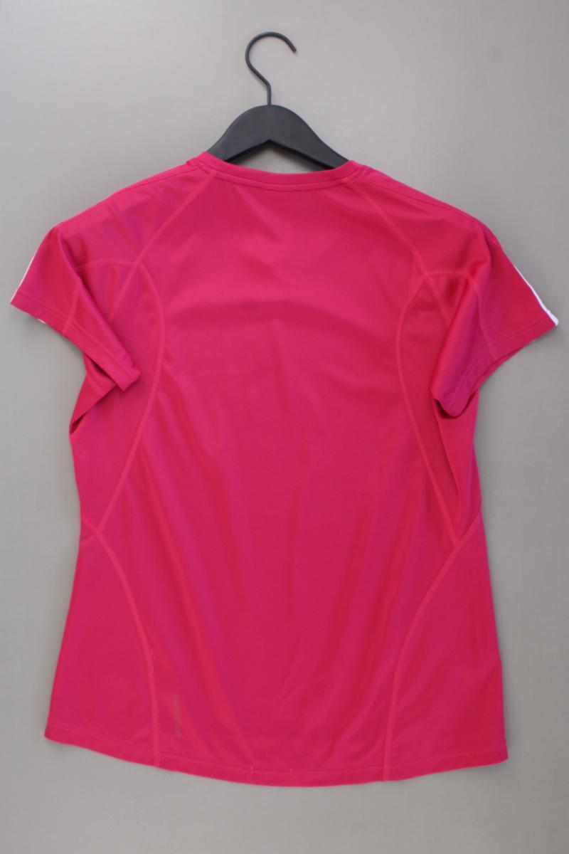 Adidas Sportshirt Gr. 42 Kurzarm pink aus Polyester