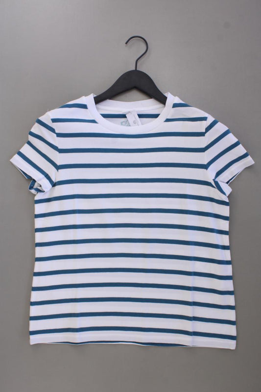 s.Oliver Ringelshirt Gr. 38 gestreift Kurzarm blau aus Baumwolle