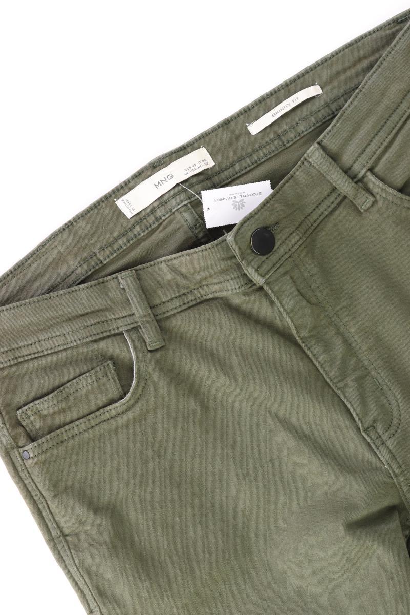 Mango Skinny Jeans Gr. 40 olivgrün aus Baumwolle