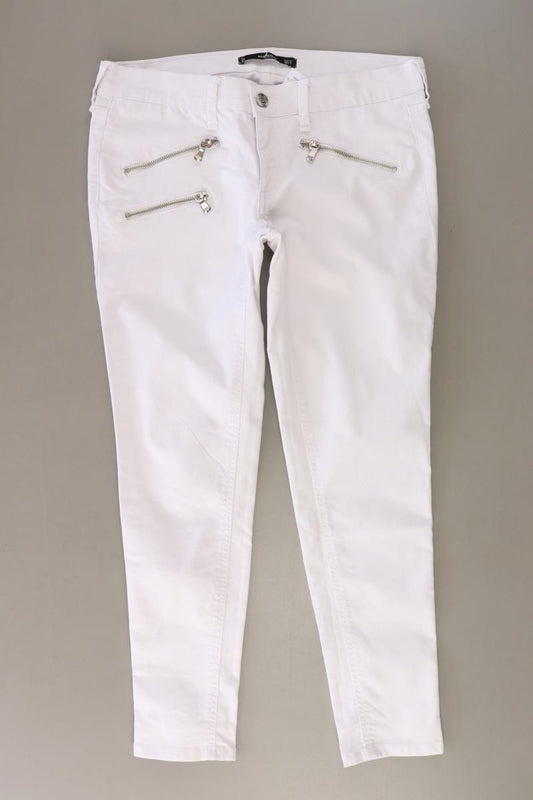 Mango Skinny Jeans Gr. 40 weiß aus Baumwolle