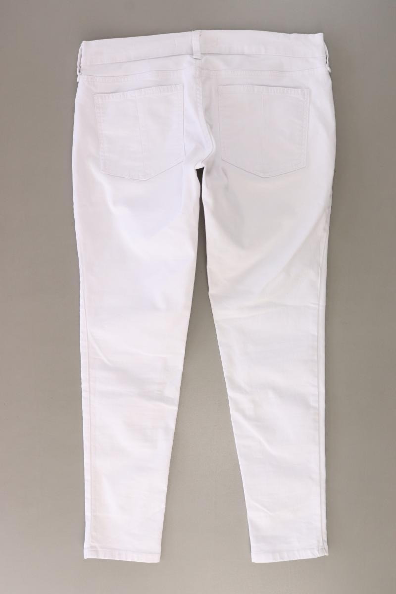 Mango Skinny Jeans Gr. 40 weiß aus Baumwolle