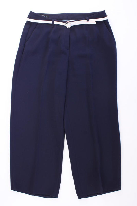 s.Oliver Black Label Anzughose Gr. 36 neuwertig mit Gürtel blau aus Polyester