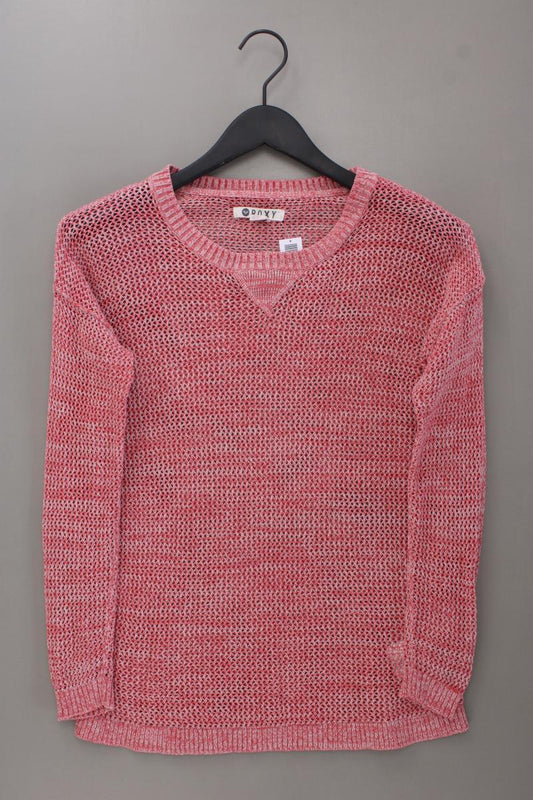 Roxy Langarmpullover Gr. S rot aus Baumwolle