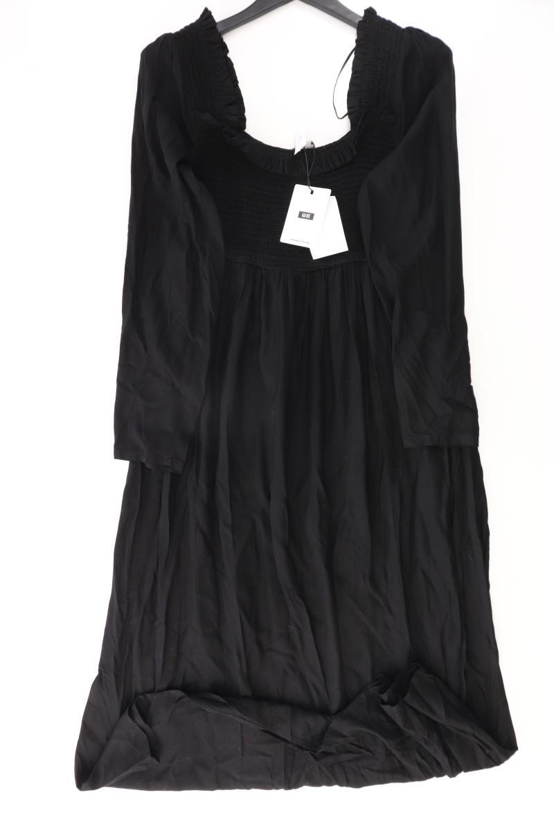WE Fashion Langarmkleid Gr. L neu mit Etikett mit Carmen-Ausschnitt schwarz