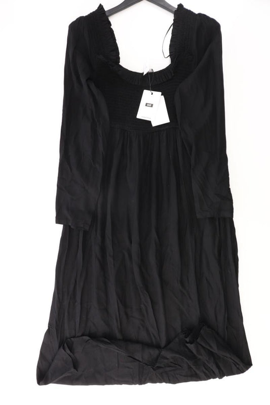 WE Fashion Langarmkleid Gr. L neu mit Etikett mit Carmen-Ausschnitt schwarz