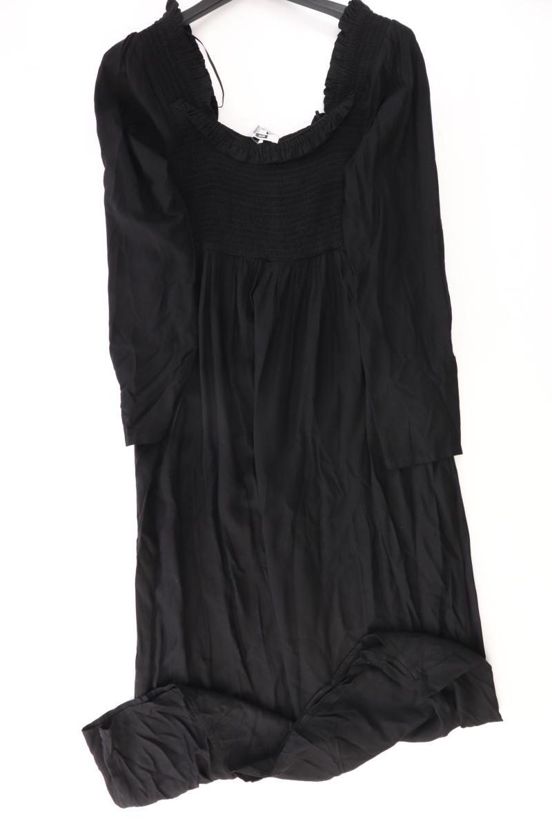 WE Fashion Langarmkleid Gr. L neu mit Etikett mit Carmen-Ausschnitt schwarz