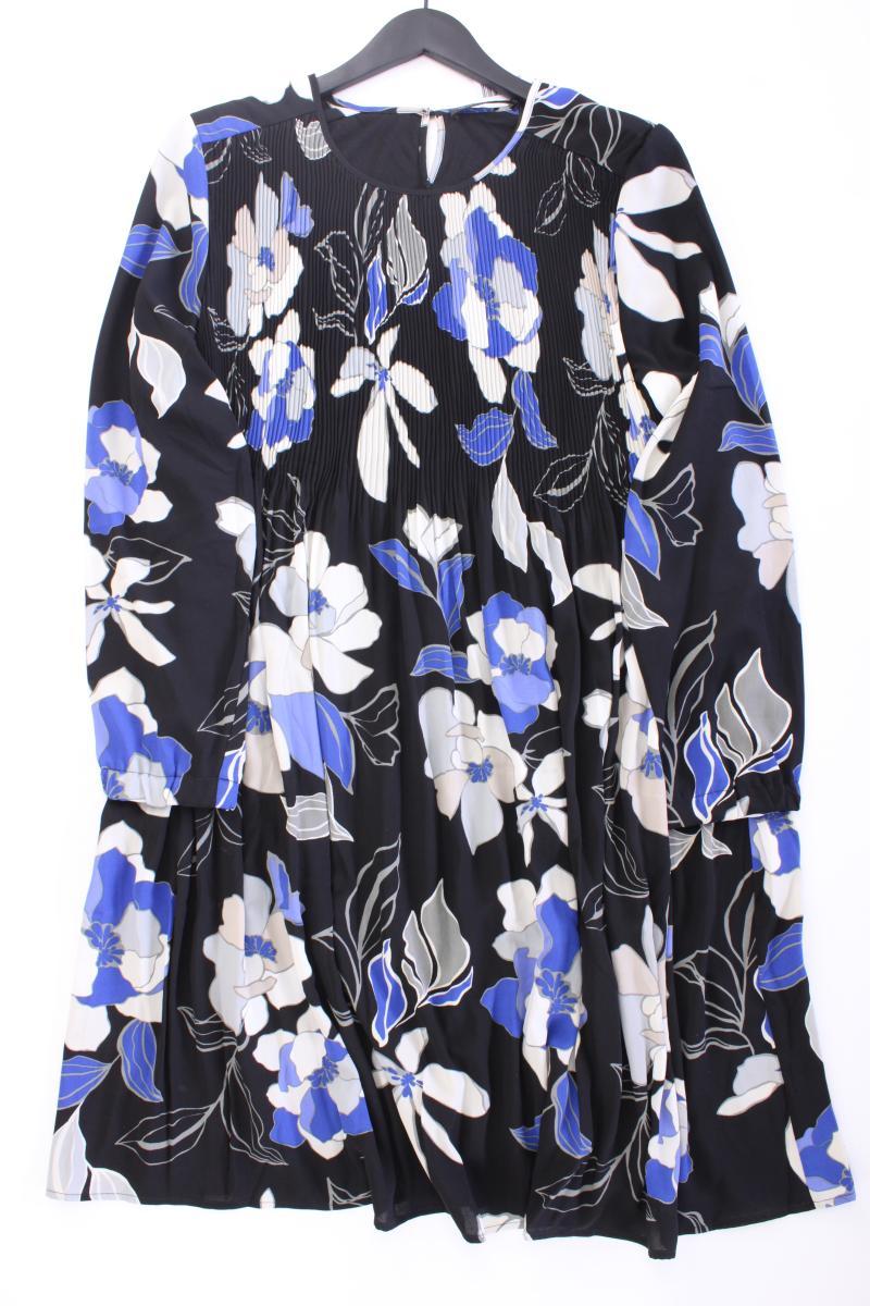 Betty Barclay Langarmkleid Gr. 46 mit Blumenmuster neu mit Etikett blau