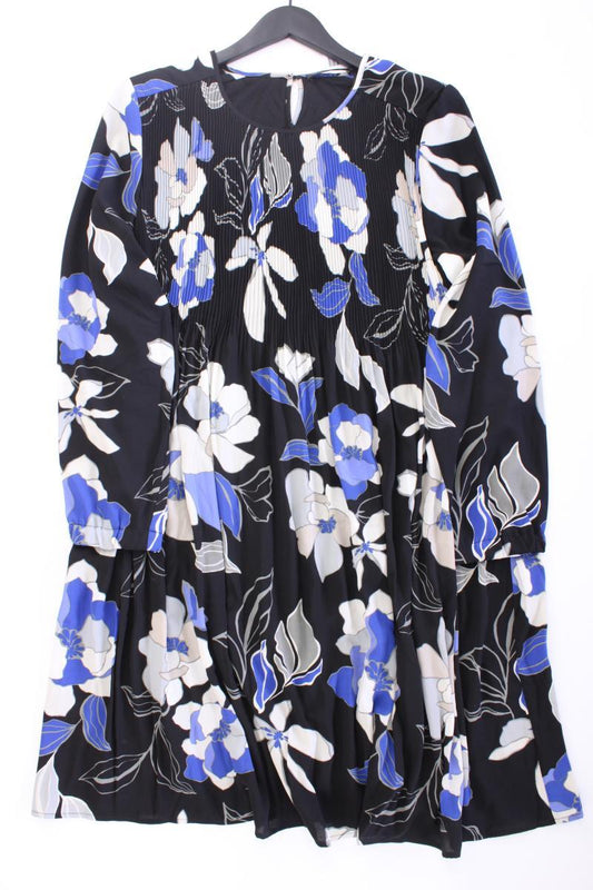 Betty Barclay Langarmkleid Gr. 46 mit Blumenmuster neu mit Etikett blau