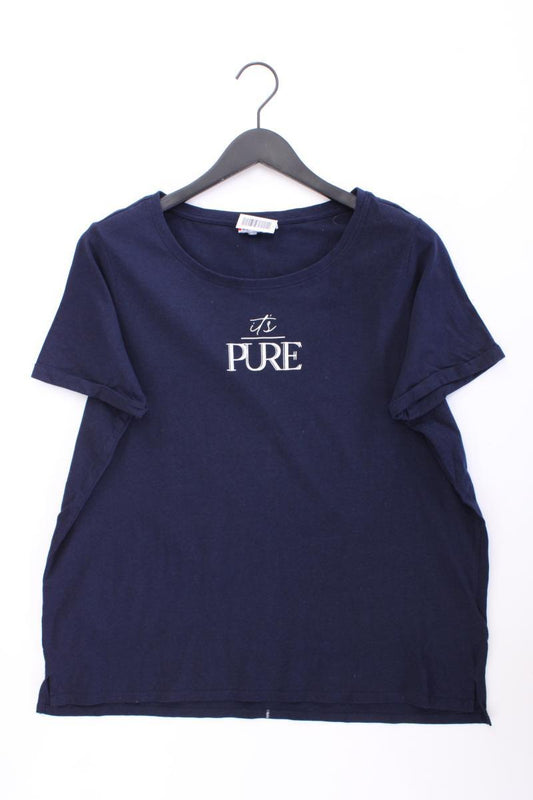 Street One T-Shirt Gr. 46 Kurzarm blau