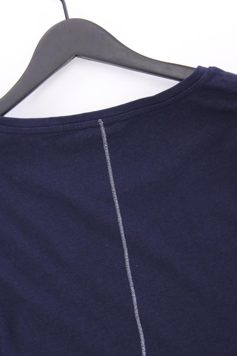 Street One T-Shirt Gr. 46 Kurzarm blau