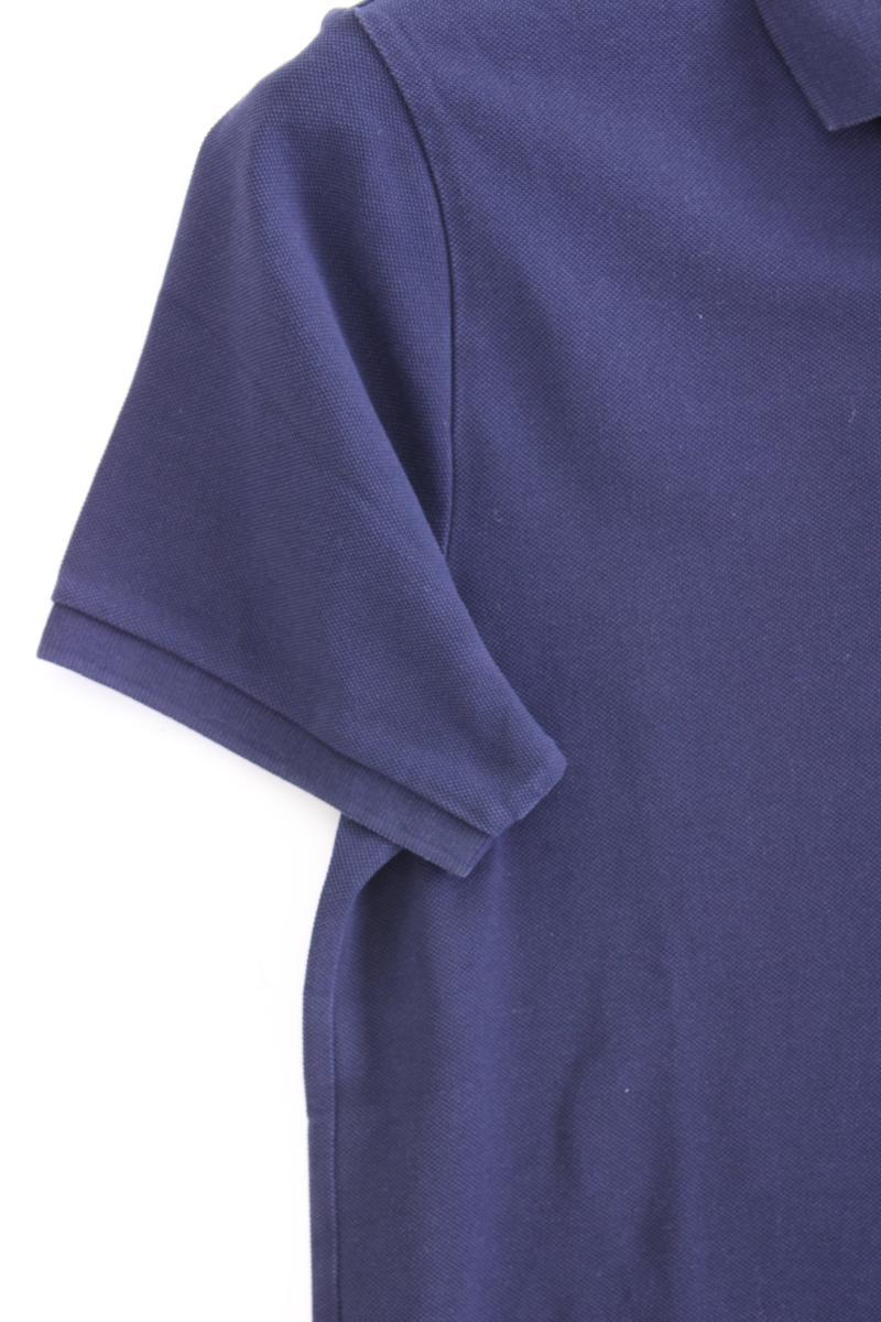 Nike Poloshirt für Herren Gr. S Kurzarm blau aus Baumwolle