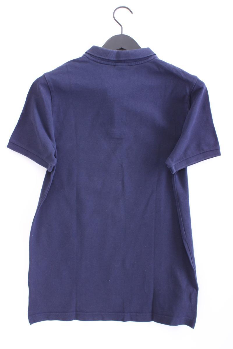 Nike Poloshirt für Herren Gr. S Kurzarm blau aus Baumwolle