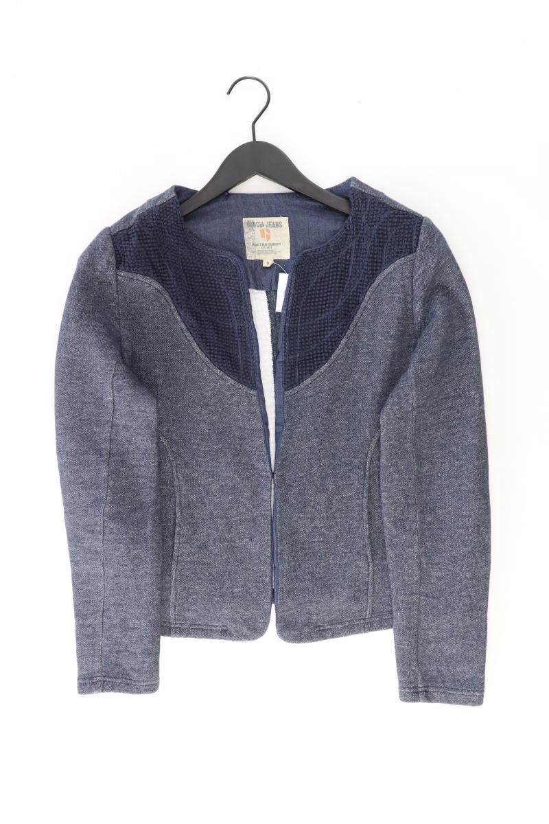 Garcia Jeans Regular Cardigan Gr. M Langarm blau aus Baumwolle