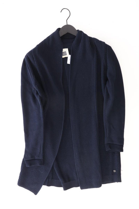Marc O'Polo Strickjacke Gr. S Langarm blau aus Baumwolle