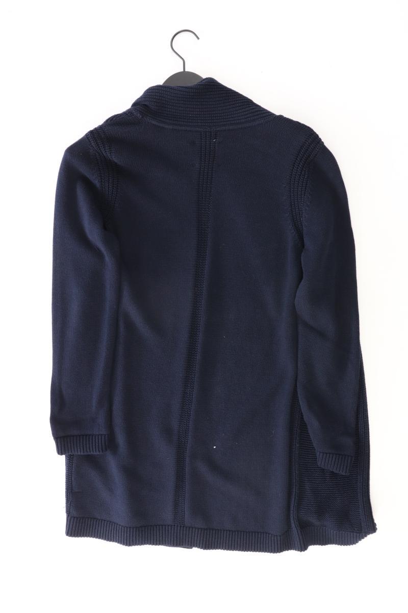 Marc O'Polo Strickjacke Gr. S Langarm blau aus Baumwolle