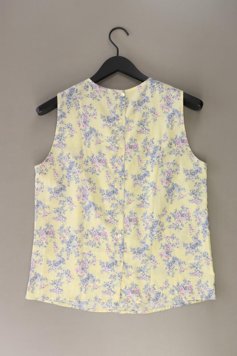 United Colors of Benetton Ärmellose Bluse Gr. S gelb aus Polyester