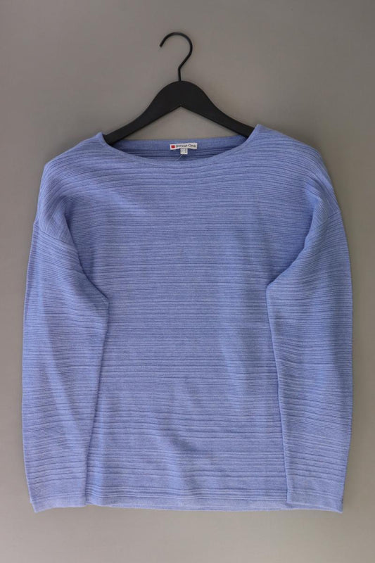 Street One Langarmpullover Gr. 40 blau aus Viskose