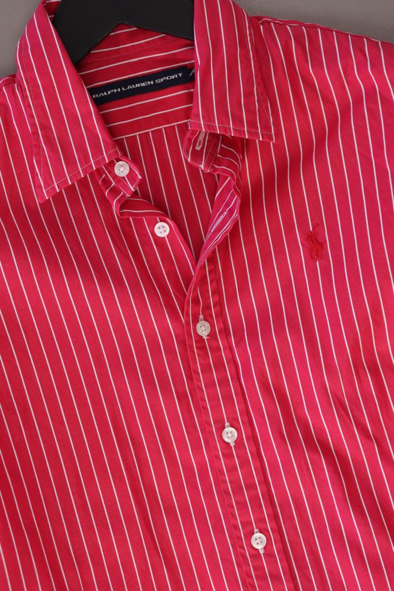 Ralph Lauren Sport Langarmhemd für Herren Gr. UK 10 (S) gestreift pink