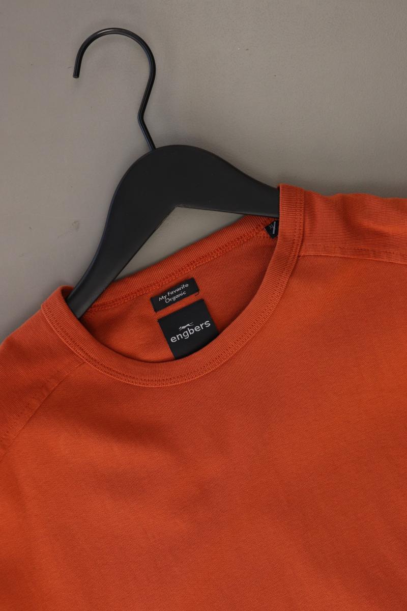 Engbers T-Shirt für Herren Gr. XL Kurzarm orange aus Baumwolle