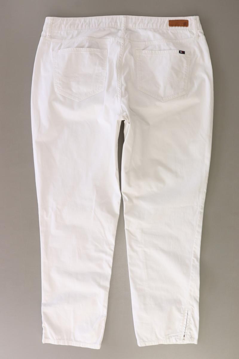 Tommy Hilfiger Straight Jeans Gr. UK 14 (M) weiß aus Baumwolle