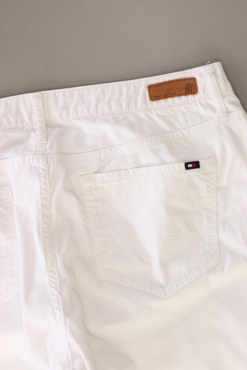 Tommy Hilfiger Straight Jeans Gr. UK 14 (M) weiß aus Baumwolle