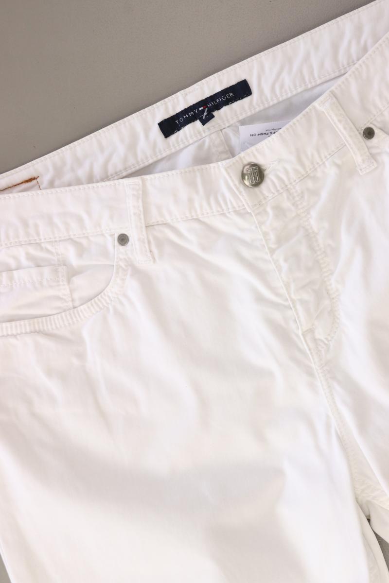 Tommy Hilfiger Straight Jeans Gr. UK 14 (M) weiß aus Baumwolle