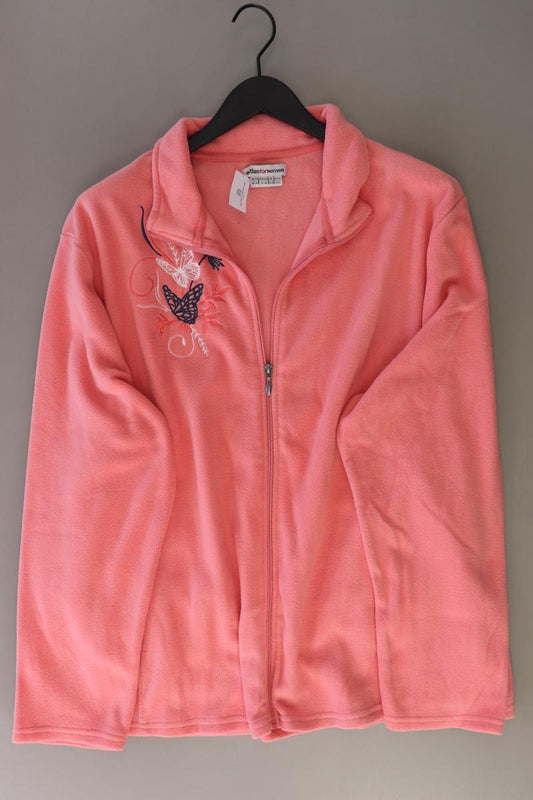 Atlas for Woman Fleecejacke Gr. 52/54 Langarm rosa aus Polyester