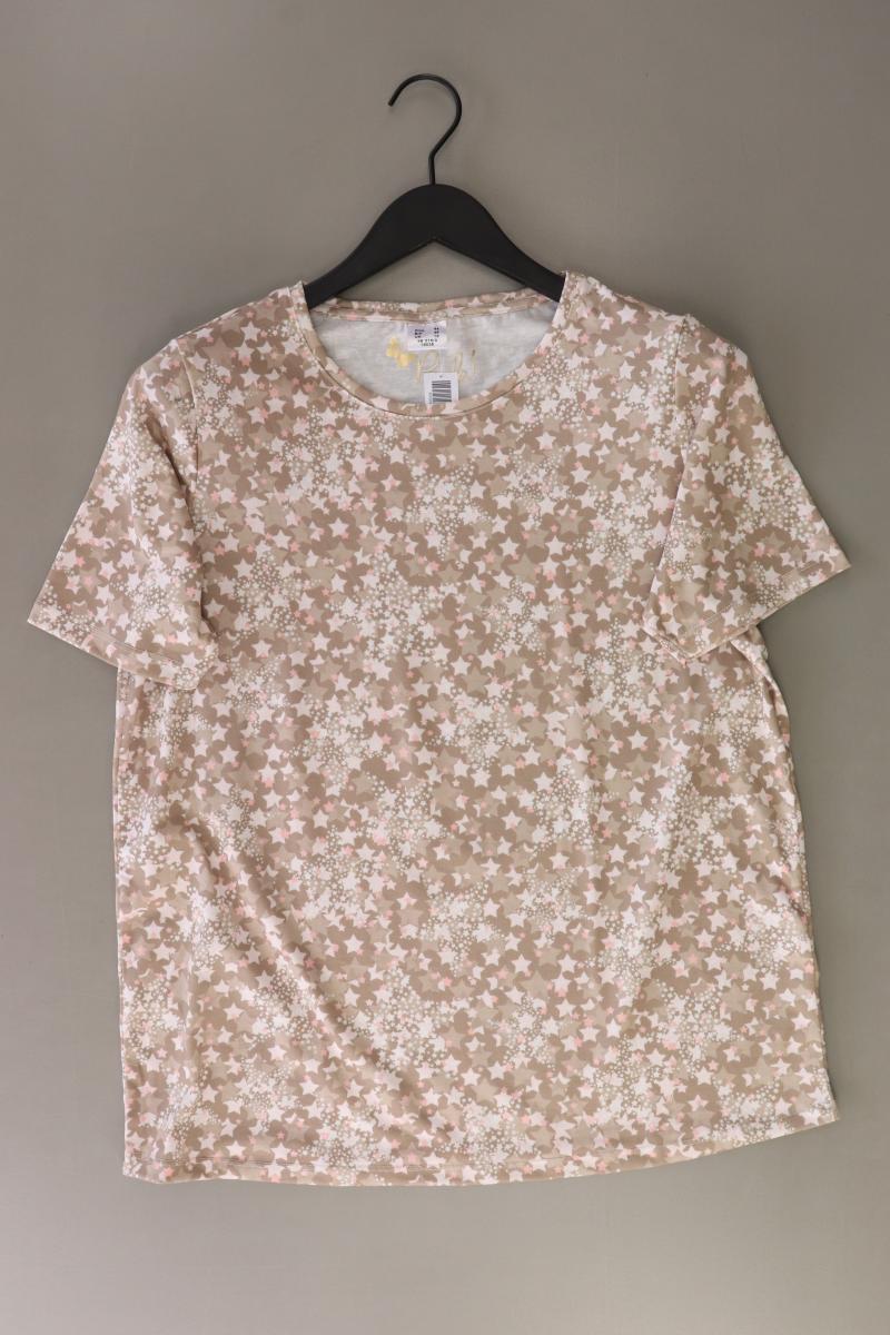 Paola Printshirt Gr. 44 Kurzarm braun aus Polyester