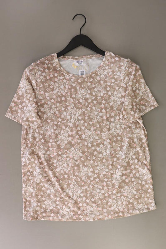 Paola Printshirt Gr. 44 Kurzarm braun aus Polyester