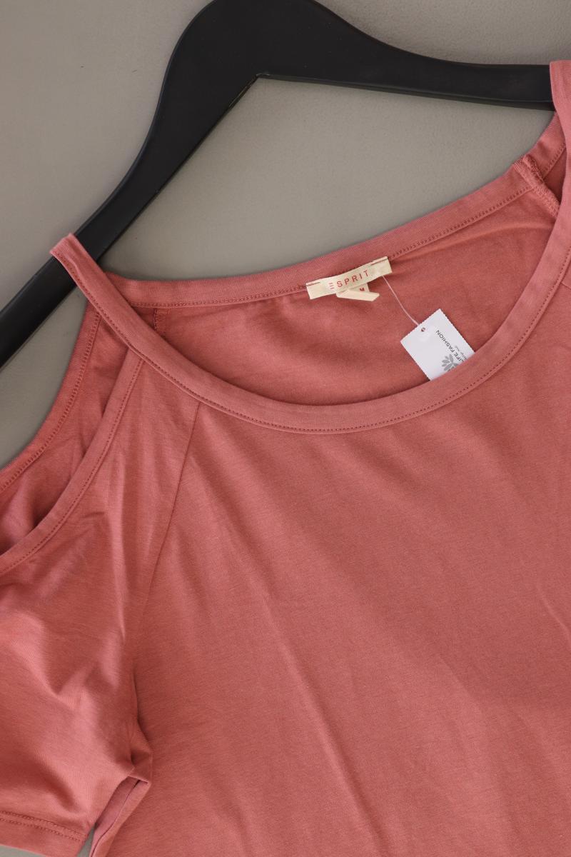 Esprit T-Shirt Gr. M Kurzarm rosa aus Baumwolle