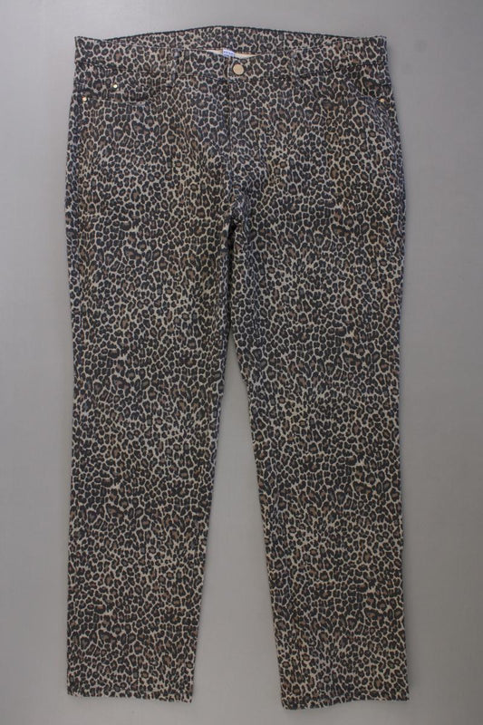 MAC Dream Jeans Leoprint Gr. 48 mit Tierdruck braun