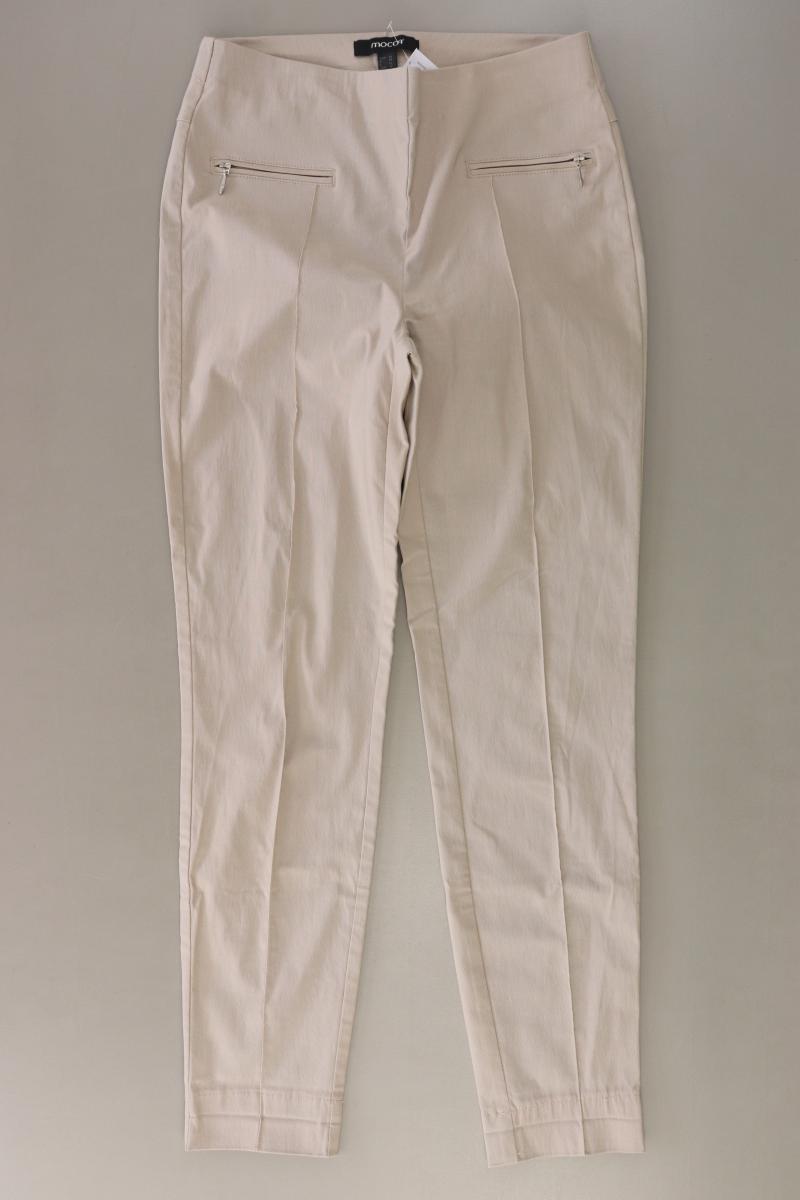 mocca Zauberhose Gr. 36 creme aus Viskose