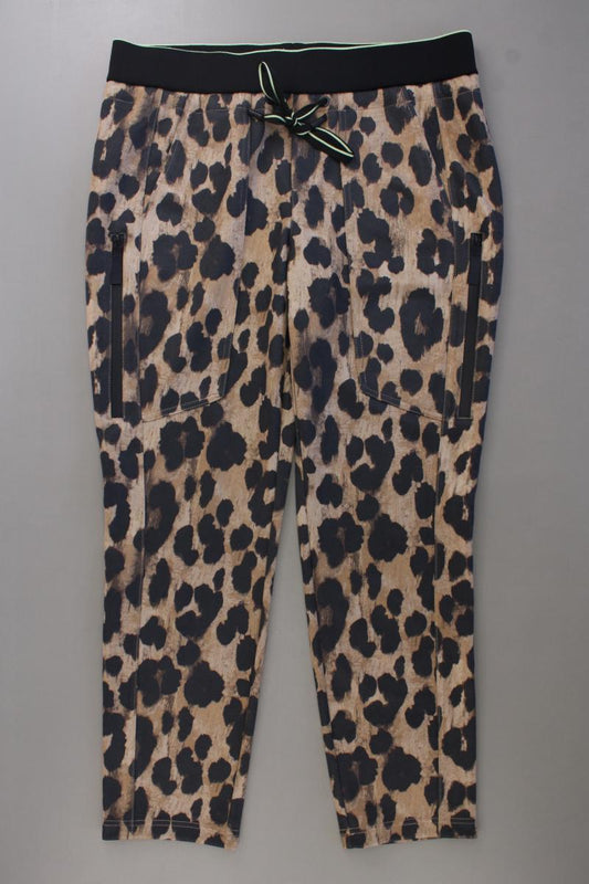 Street One Stoffhose Gr. 46 mit Tierdruck braun