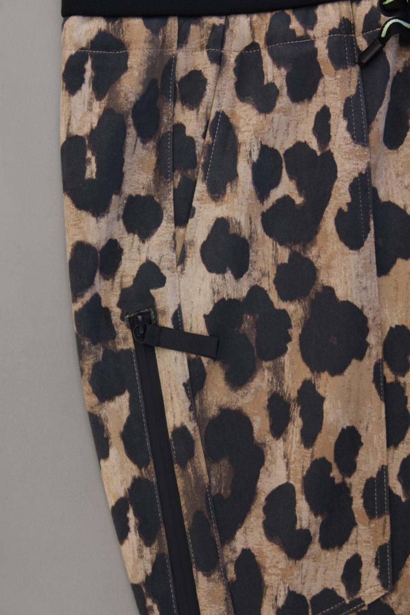 Street One Stoffhose Gr. 46 mit Tierdruck braun