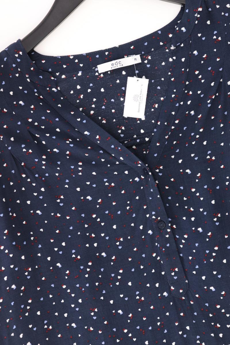 edc by Esprit Langarmbluse Gr. M blau aus Viskose