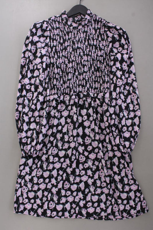 Vero Moda Langarmkleid Gr. S mit Blumenmuster lila aus Polyester