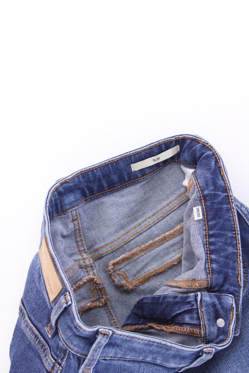 Esprit Skinny Jeans Gr. W28/L30 blau aus Baumwolle
