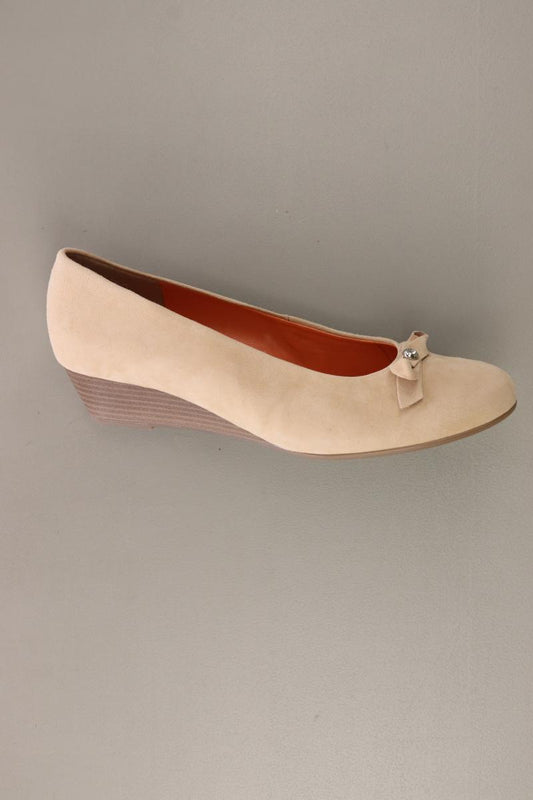 VA Milano Pumps Gr. 41 creme aus Leder
